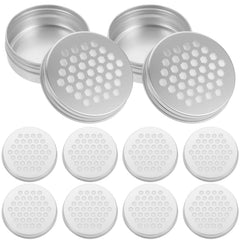 Villcase aluminum diffuser box lid with holes enhances snuffle play and home aroma.