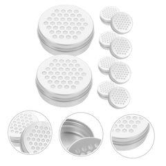 Villcase aluminum tin doubles as a decorative piece for spaces.