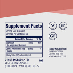 Capsules poured from Vimergy bottle suggest on-the-go support.