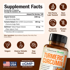 Vimerson Health bio-perine black pepper extract boosts absorption