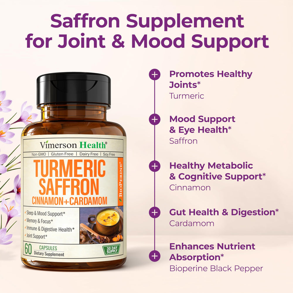Vimerson Health Bioperine label showcasing absorption boost