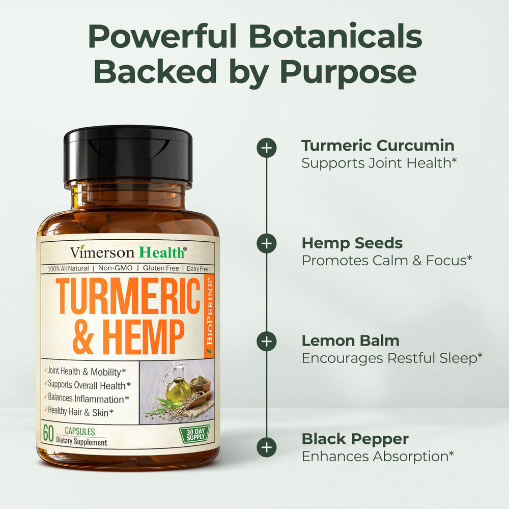 Vimerson Health black pepper ingredient highlights absorption enhancement