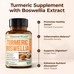 Vimerson Health boswellia extract illustration emphasizes the blend.