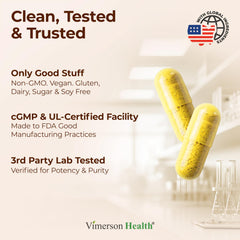 Vimerson Health bromelain from pineapple source shows natural potency.
