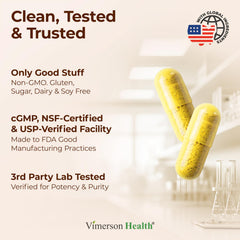 Vimerson Health Moringa Turmeric capsules promote daily energy.