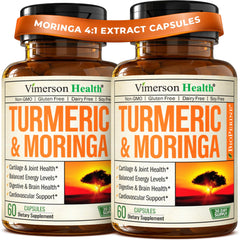 Vimerson Health Moringa Turmeric capsules for joint support and mobility.