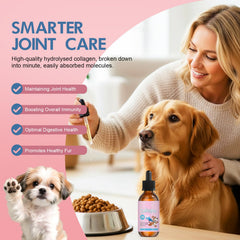 Vincofoo Healthy Petz Collagen for Dogs chicken-flavor appeals to dogs at mealtime