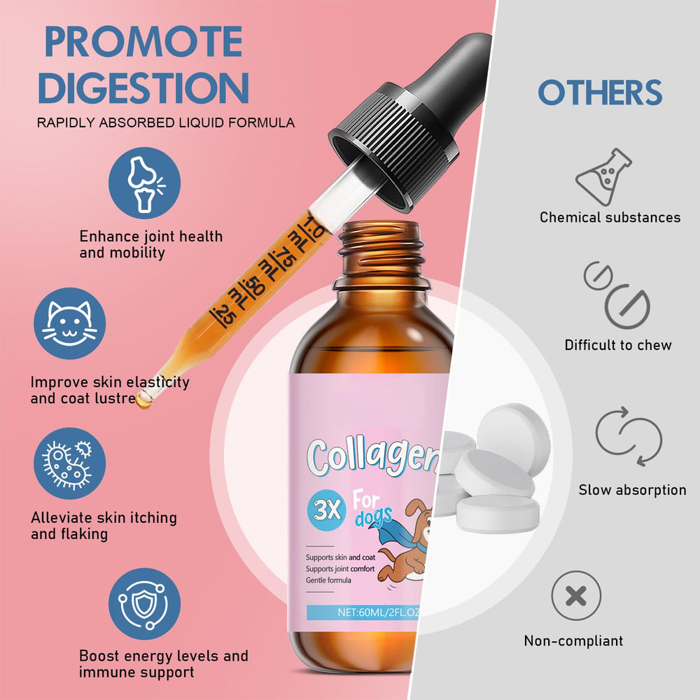 Vincofoo Healthy Petz Collagen for Dogs joint-support helps mobility
