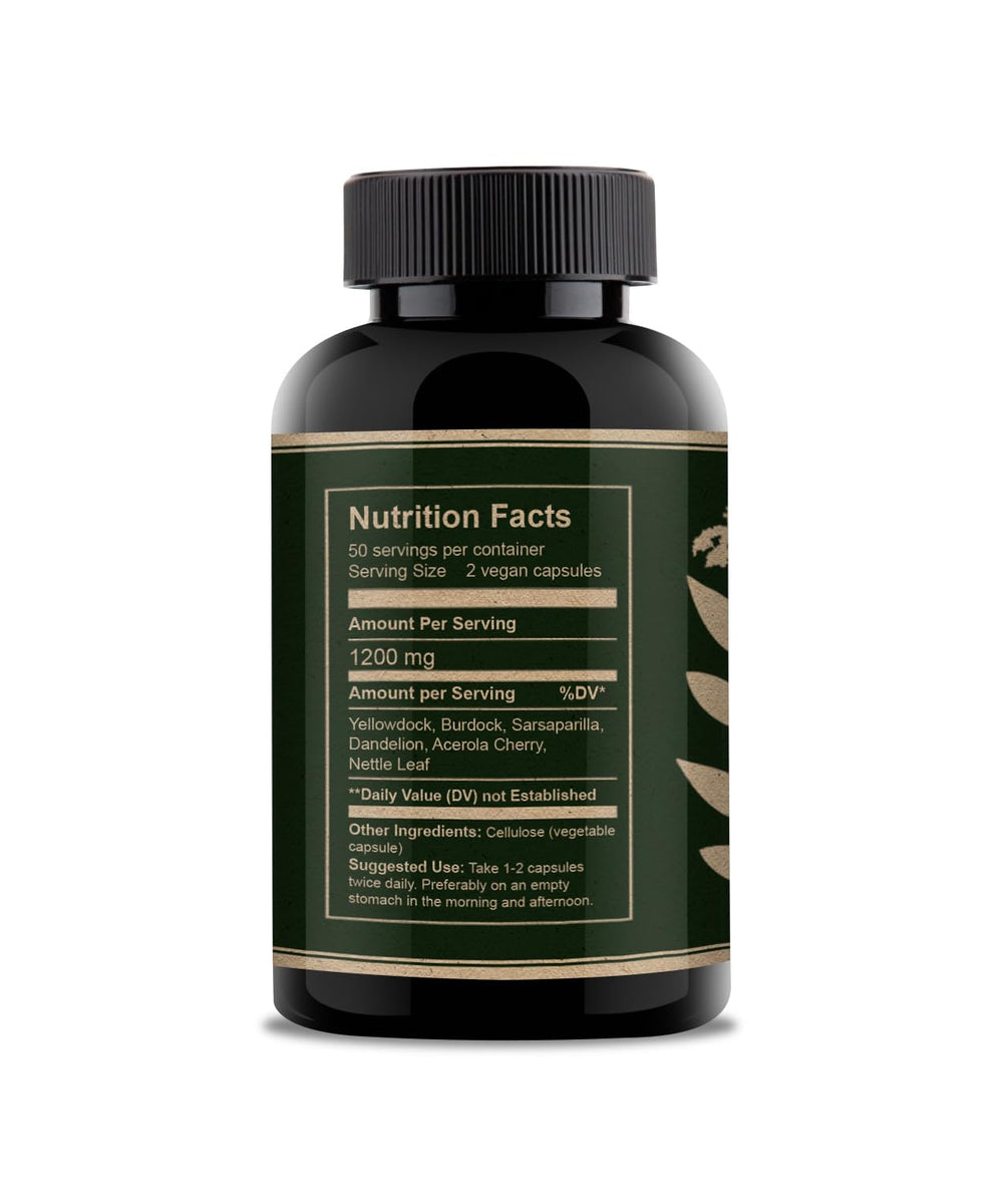 Vines Yard Iron Pill Plus capsules for daily gentle energy and iron support