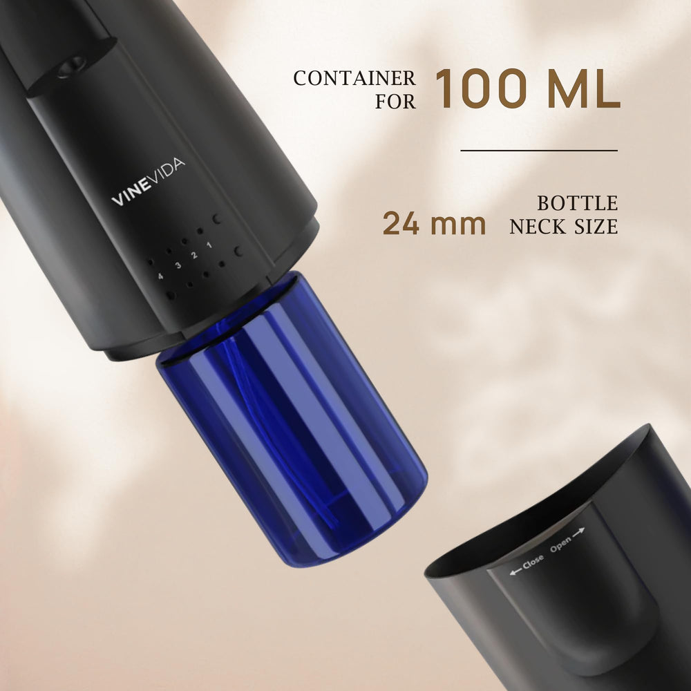 VINEVIDA 100ml bottle fits into diffuser for easy, long-lasting scent.
