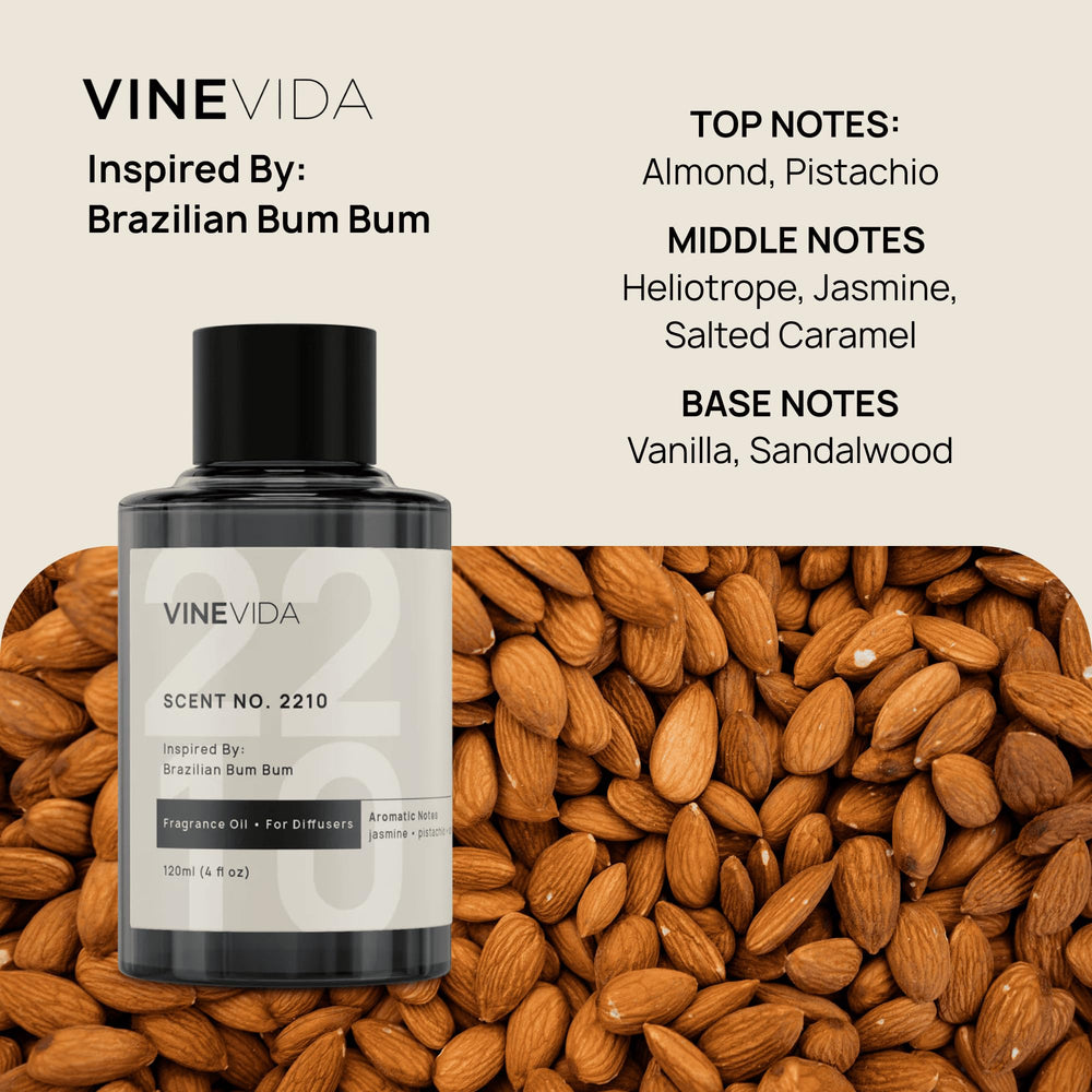 VINEVIDA Caribbean Breeze diffuser oil delivers tropical vibes in any room.