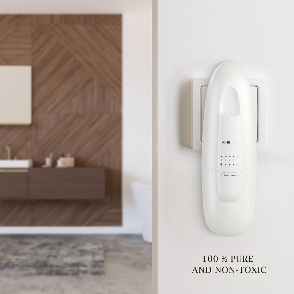 VINEVIDA diffuser with discreet, sleek design