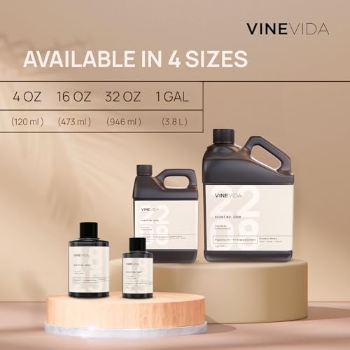 VINEVIDA relaxing and energizing aroma blends for a mood-enhancing home.