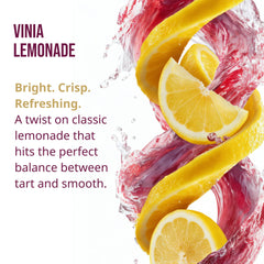 VINIA lemonade texture mix is a refreshing electrolyte drink.