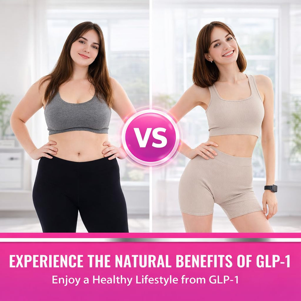Closeup of VINNETLLOY GLP-1 capsules emphasizing natural 1000mg complex.
