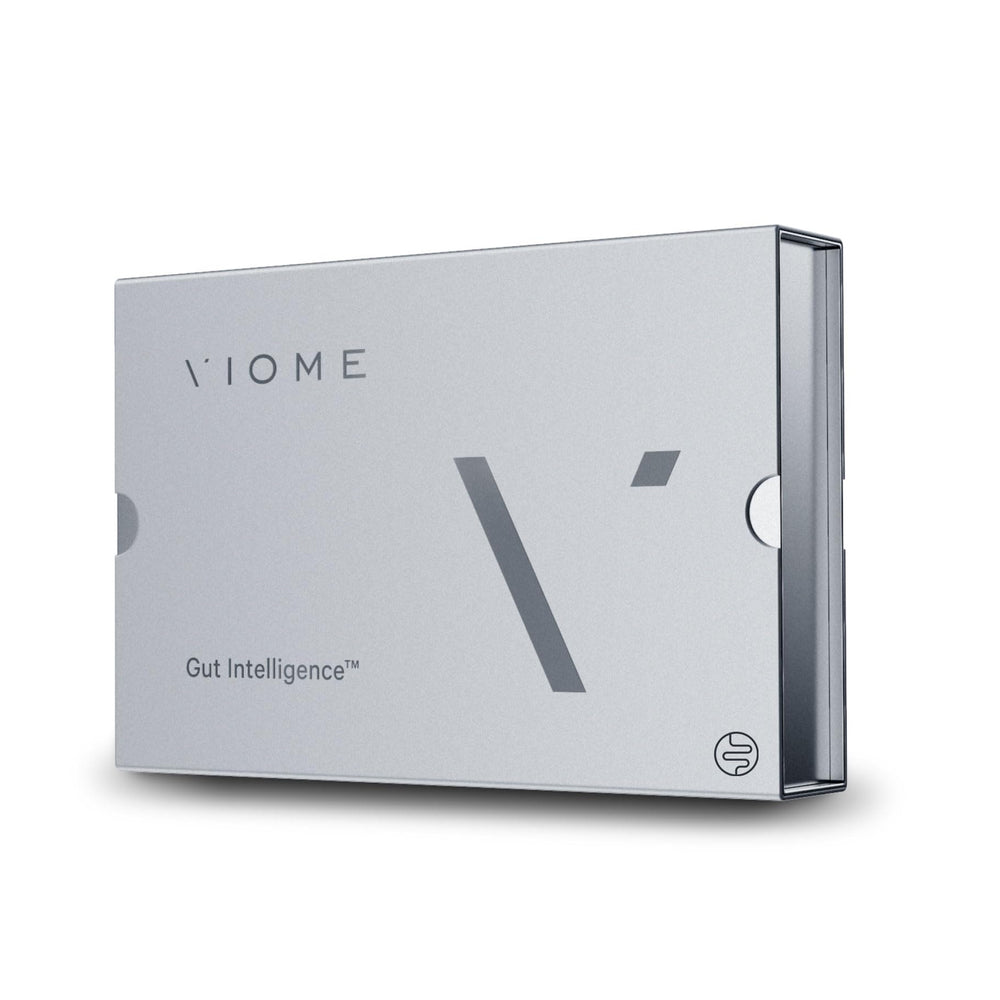 Viome Gut Intelligence Test kit for at-home collection and personalized gut insights.