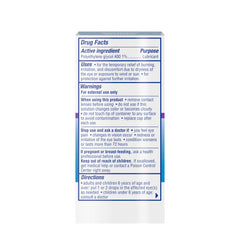 Visine Dry Eye Relief wind sun exposure scene highlights dryness relief