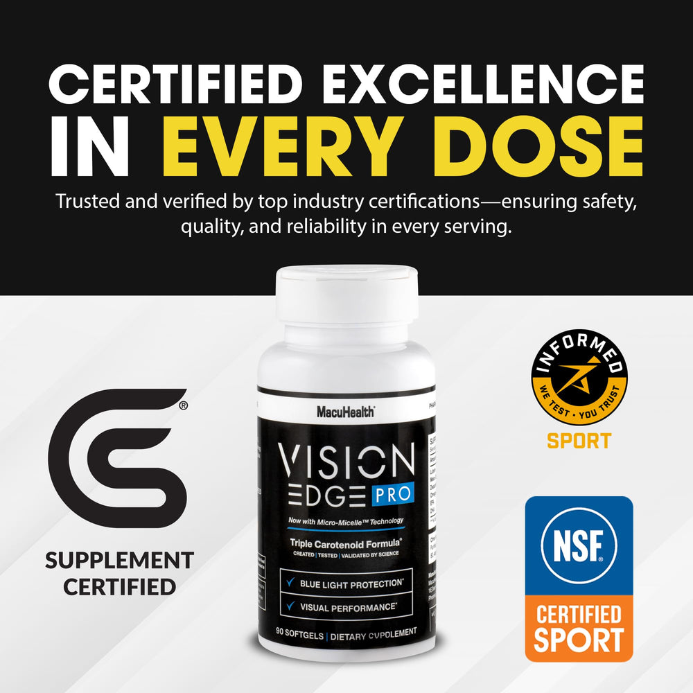 Vision Edge Pro supports athlete training with steady visual focus.