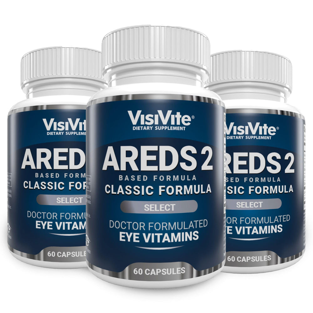 VisiVite AREDS2 Select bottle for macular support and daily use