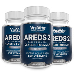 VisiVite AREDS2 Select bottle for macular support and daily use