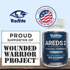 VisiVite AREDS2 zeaxanthin and lutein composition focus