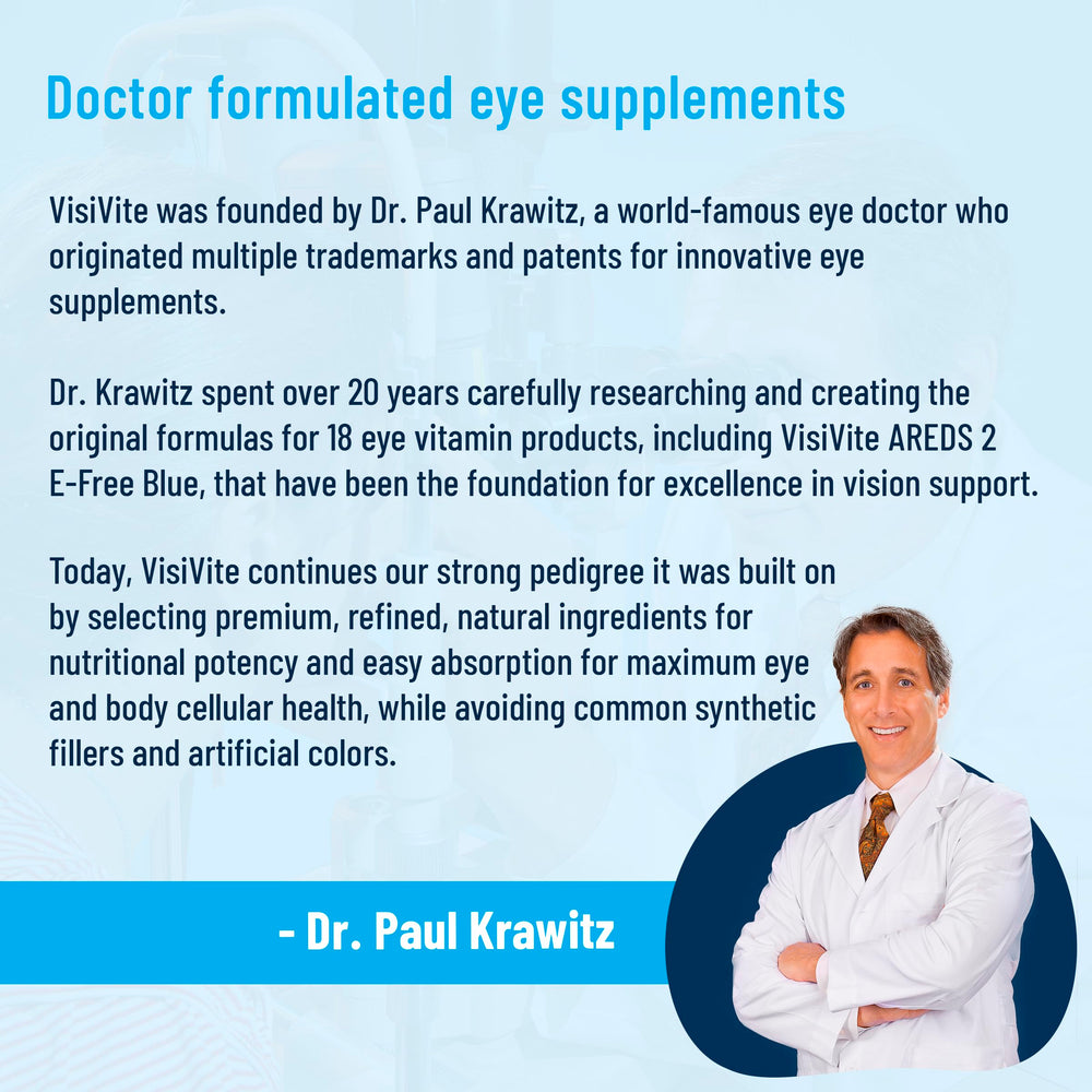 VisiVite USA-made in an FDA-registered facility for quality assurance.
