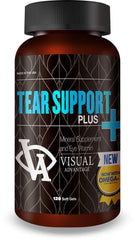 Visual Advantage Tear Support Plus bottle close-up for dry eye comfort