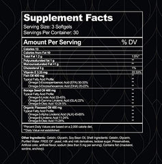 Visual Advantage Tear Support softgels dispense image demonstrates simple three daily dose routine