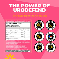 Vita Bloom UroDefend travel-friendly bottle concept for on-the-go support.