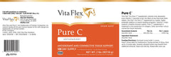 Vita Flex Pro Pure C front view bottle with clear label.