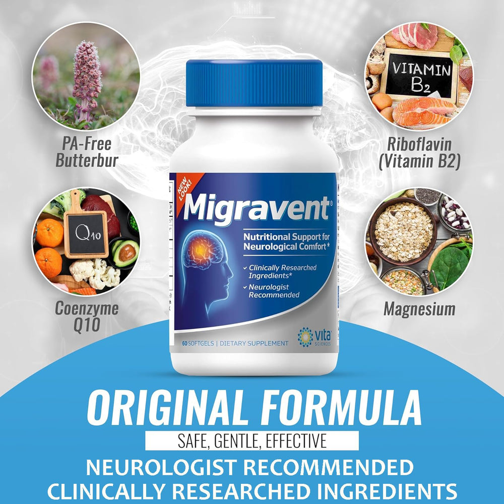 Lifestyle scene with Migravent as part of an everyday wellness ritual