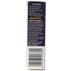 Vitabiotics Neurozan tablets close-up, highlighting support for normal cognitive function.