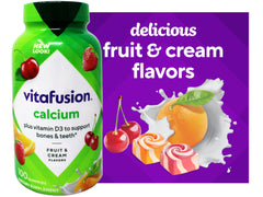 Fruit-cream flavored gummies close-up illustrating flavor and texture