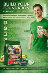 VITAL 4U herbal complex graphic highlighting focus-supporting blend.