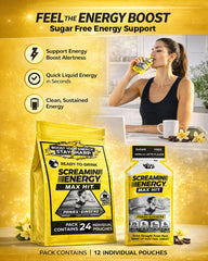 VITAL 4U Screamin Energy Vanilla Latte Panax ginseng and B vitamins features