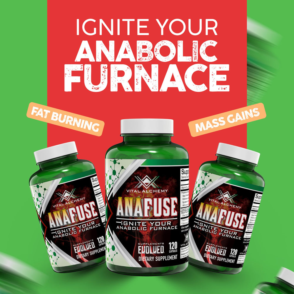 Anafuse Black Pepper Extract bottle highlighting enhanced ingredient absorption.