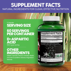 Vital Alchemy DAA Max label details with nutrition facts and ingredients