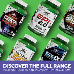Vital Alchemy DAA Max packaging box display ideal for retailers