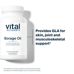 Softgels arranged to emphasize convenient daily omega-6 intake