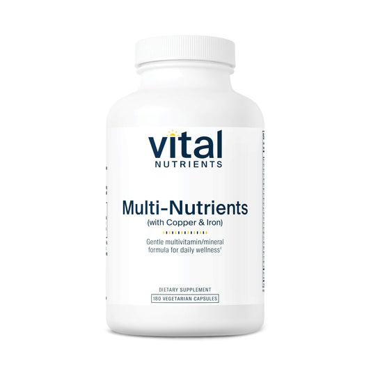 Vital Nutrients Multi-Nutrients 4 bottle, convenient daily wellness support