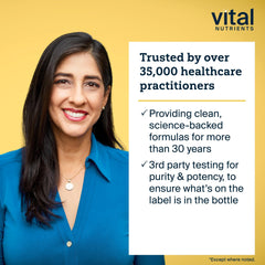 Vital Nutrients NAC 600mg usage guidance with capsule format