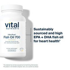 Vital Nutrients Ultra Pure Fish Oil 700 pour demonstrates smooth liquid and easy dispensing
