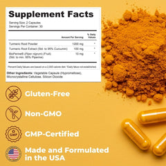 Vital Nutritive clean-label packaging proving vegan, non-GMO, gluten-free formula.