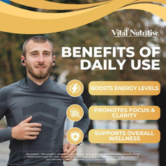 VITAL NUTRITIVE label detail emphasizes healthy circulation potential