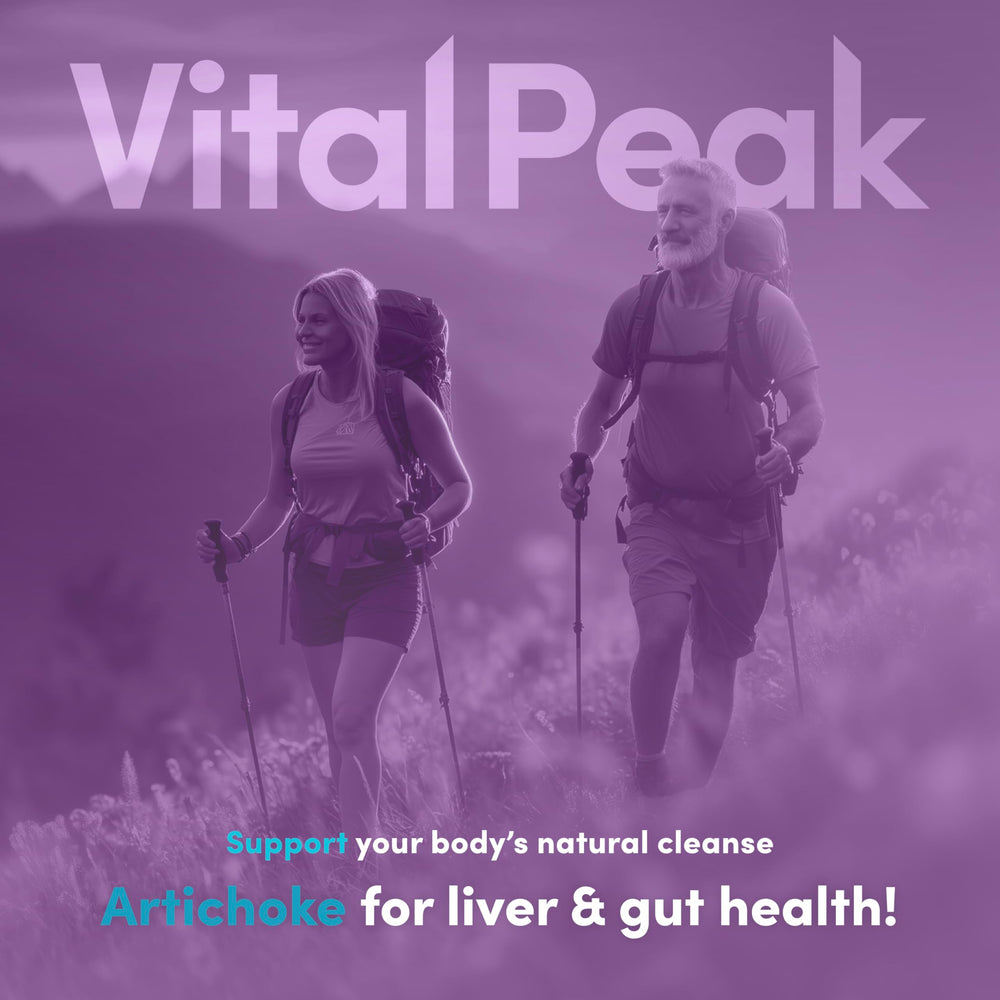 Vital Peak USA-made ingredients statement on box indicating domestic sourcing.