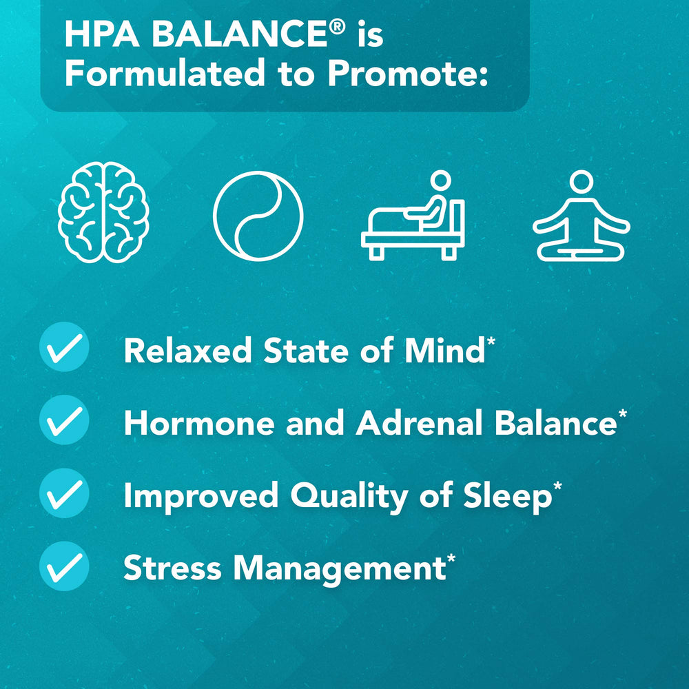 Vital Plan HPA Balance label detail with transparent ingredients list