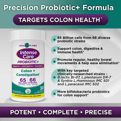 Vital Planet vegan non-GMO label signals clean daily probiotic use