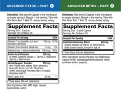 Vital Planet Vital Pro Naturals capsules close-up highlighting herbal blend for gut support.