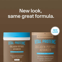 Vital Proteins Collagen Peptides Advanced chocolate coffee-mix enhances creamy texture for energizing beverages