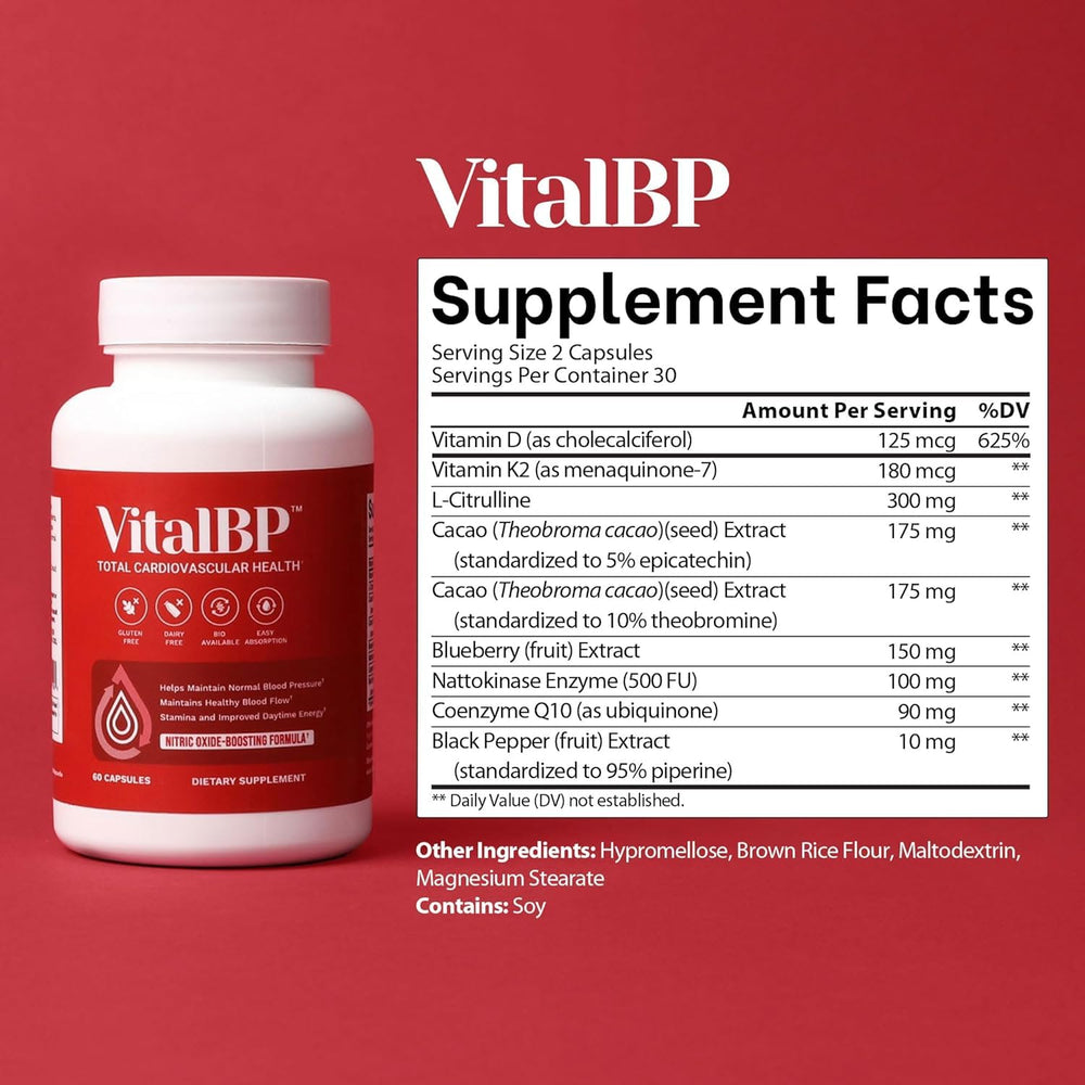 VitalBP arterial health visual communicates flexible arteries and smooth flow